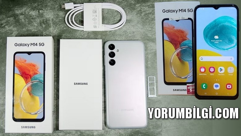 Samsung Galaxy M14 5G Kutu İçeriği